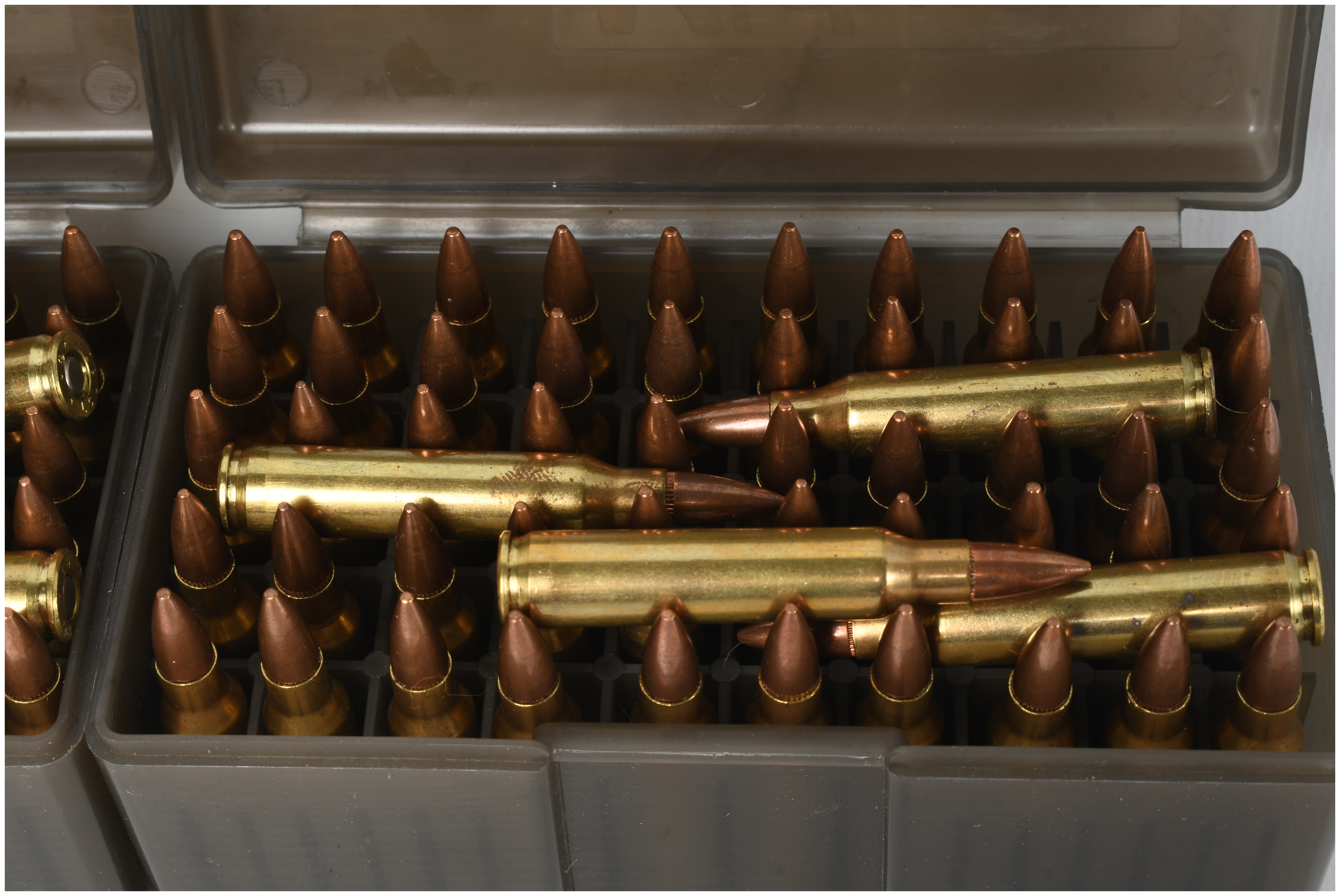 A Lot of 128 Rounds of Wolf Performance Ammunition .223 Remington 62 Grain FMJ