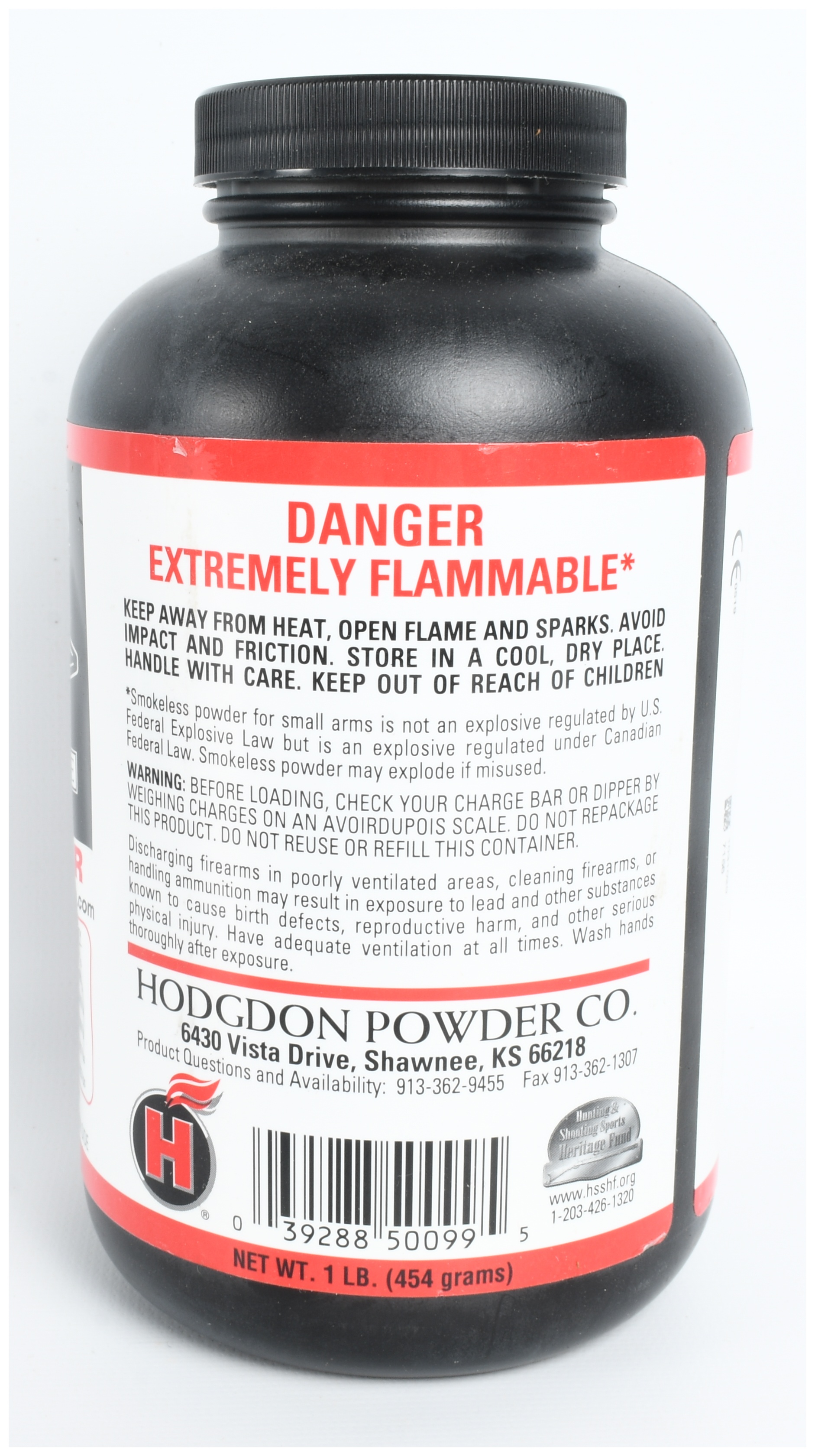 Hodgdon H4831 Extreme Smokeless Rifle Powder, 1 lb