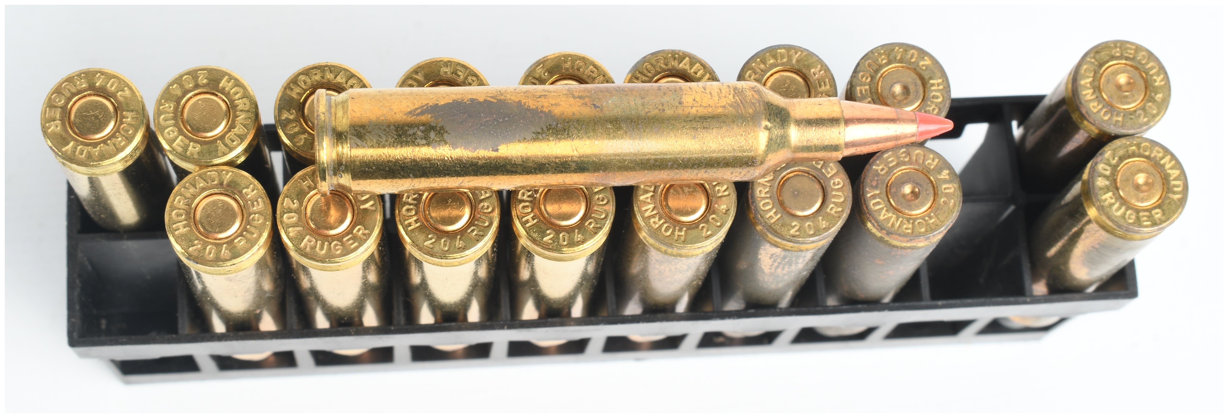 A Lot of 67 Rounds of Remington and Hornady Centerfire Rifle Ammunition .300 AAC Blackout and .204 Ruger
