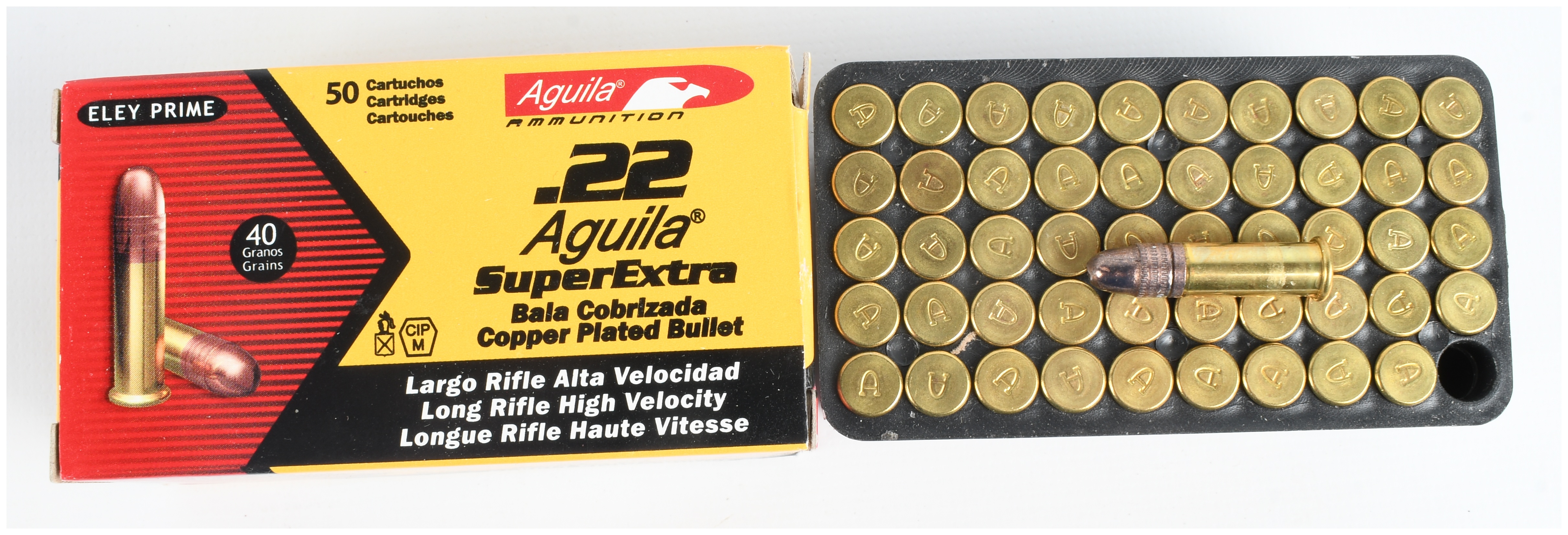 A Lot of 450 Aguila SuperExtra High Velocity Ammunition .22 Long Rifle