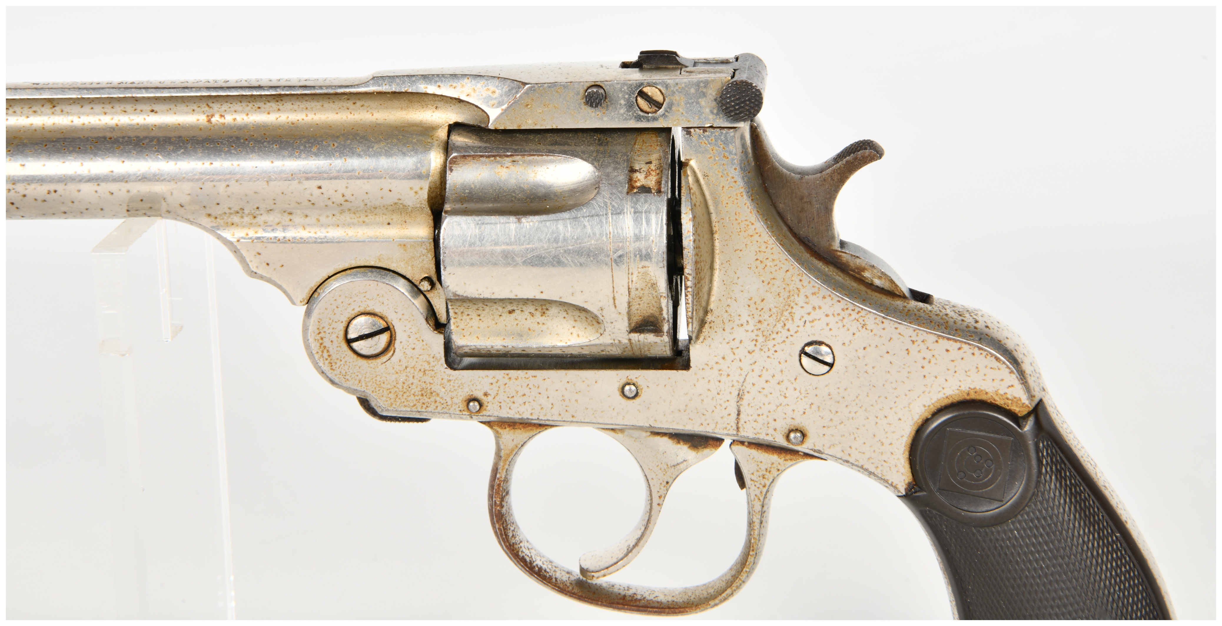 Harrington & Richardson Automatic Ejecting Second Model Top-Break Double-Action Revolver .38 S&W with 3.25 Inch Barrel