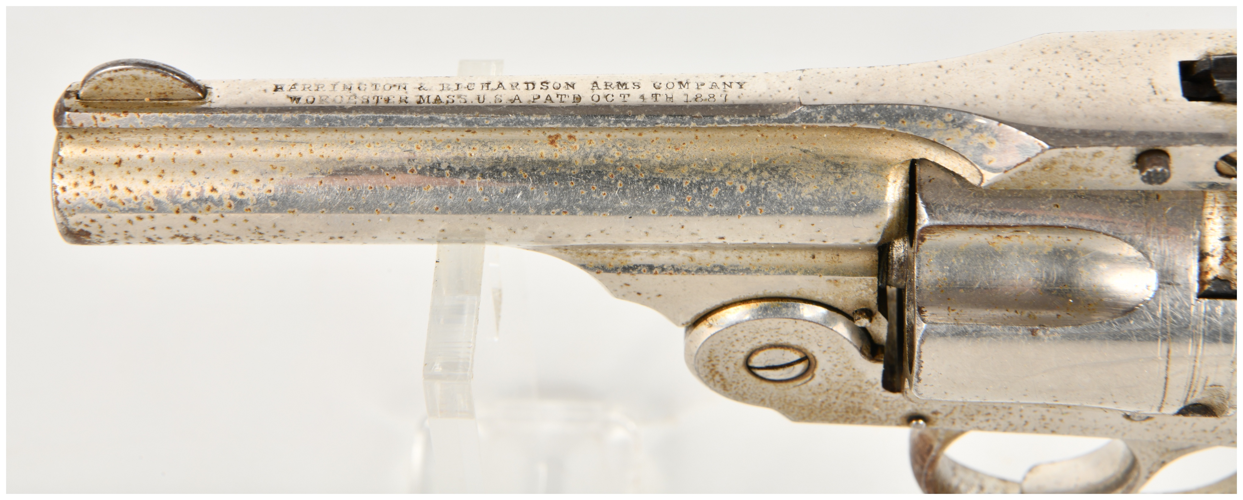 Harrington & Richardson Automatic Ejecting Second Model Top-Break Double-Action Revolver .38 S&W with 3.25 Inch Barrel