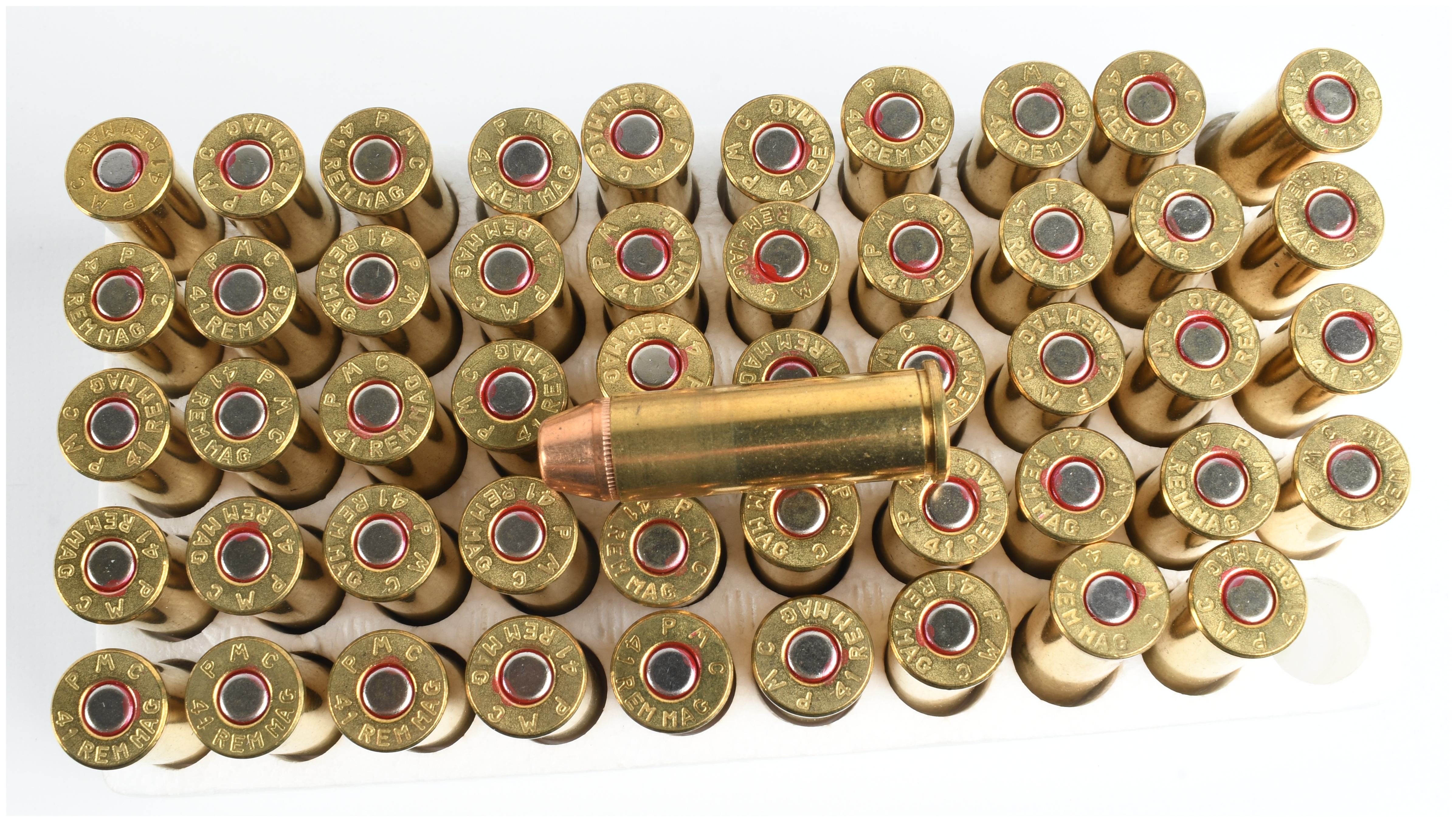 A Lot of 125 Rounds of PMC .41 Remington Magnum Ammunition