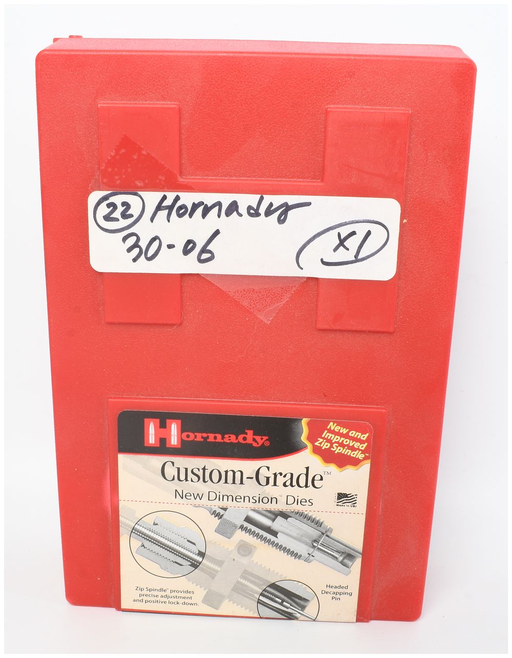 Lot 578: Hornady Custom Grade 30-06 Springfield Full Length 2-Die Set