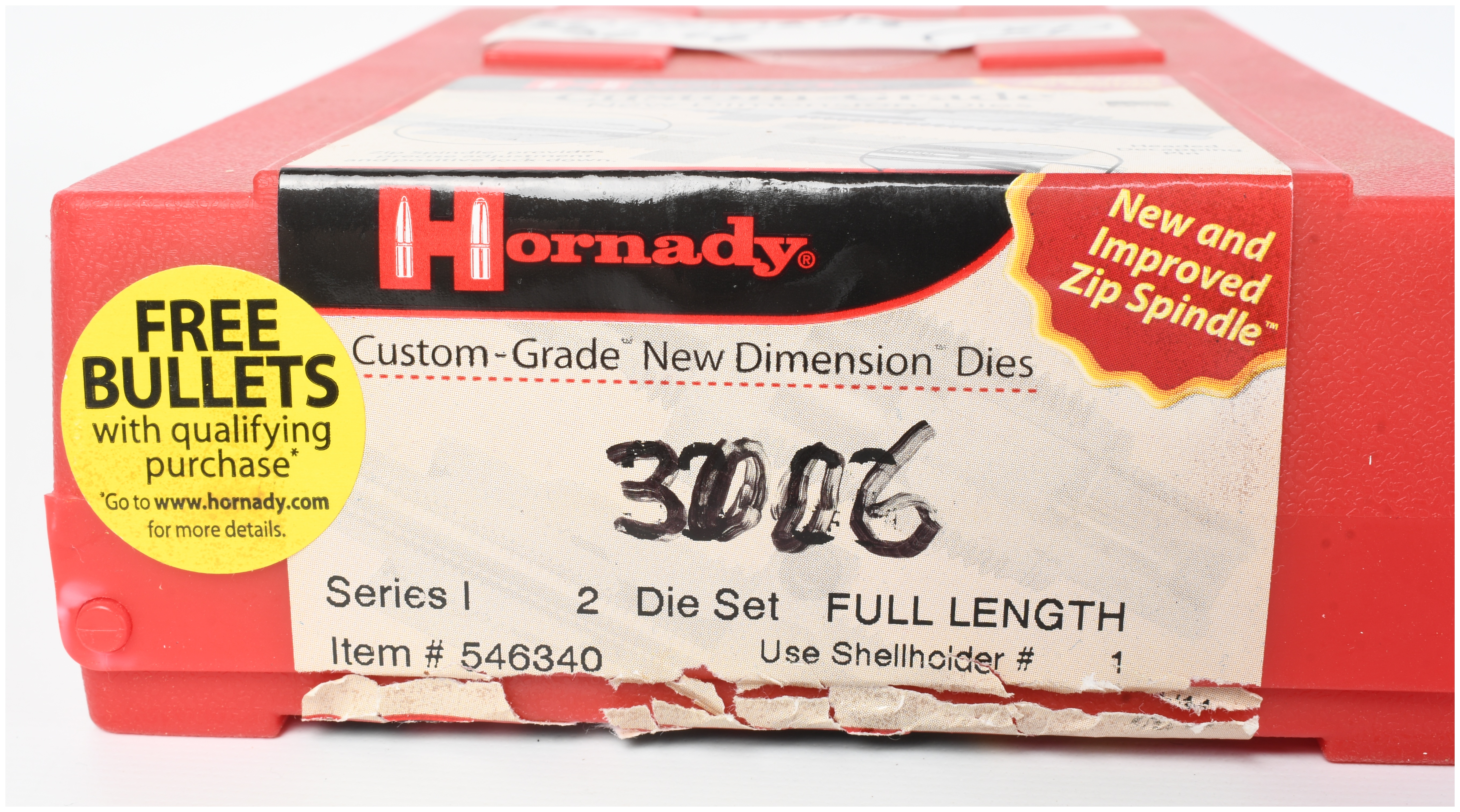 Hornady Custom Grade 30-06 Springfield Full Length 2-Die Set
