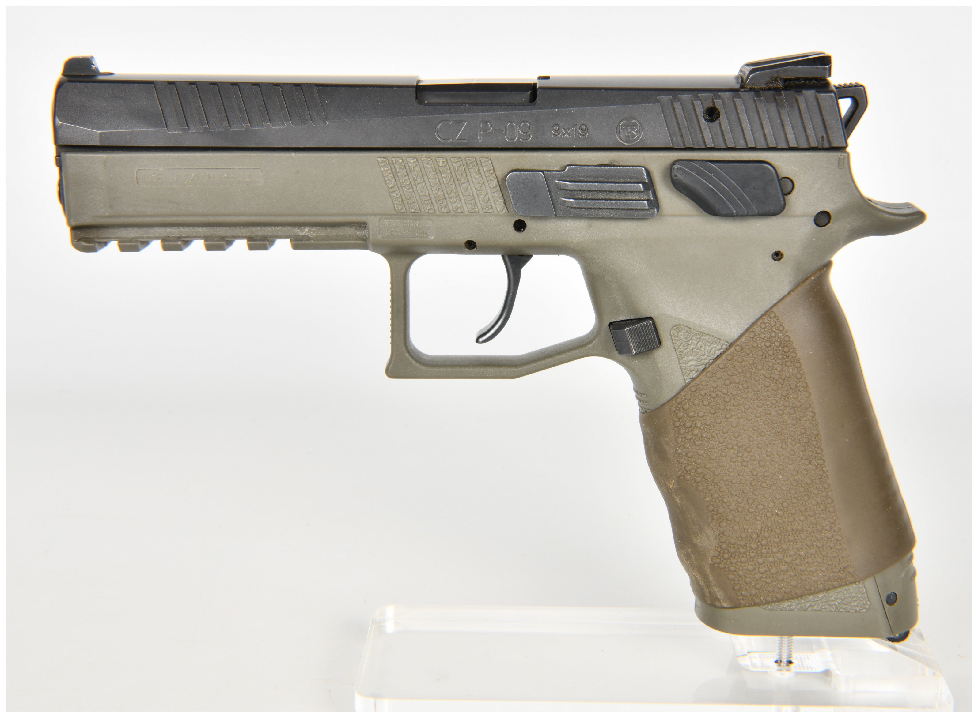 CZ P-09 Semi-Automatic Pistol 9x19mm with 4.54 Inch Barrel