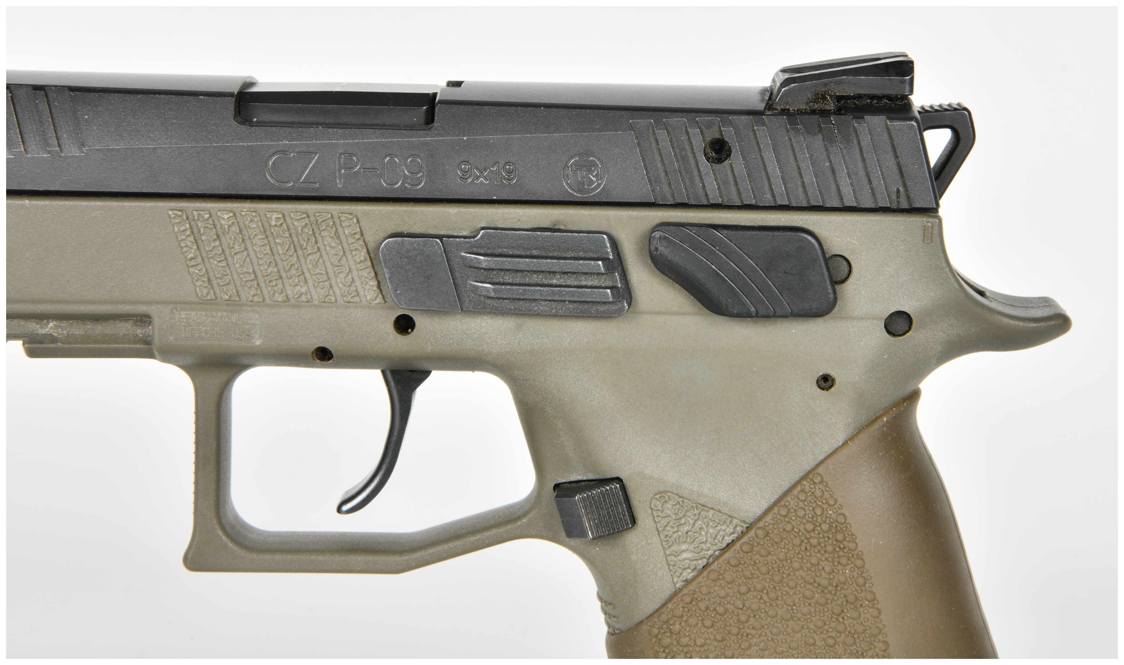 CZ P-09 Semi-Automatic Pistol 9x19mm with 4.54 Inch Barrel
