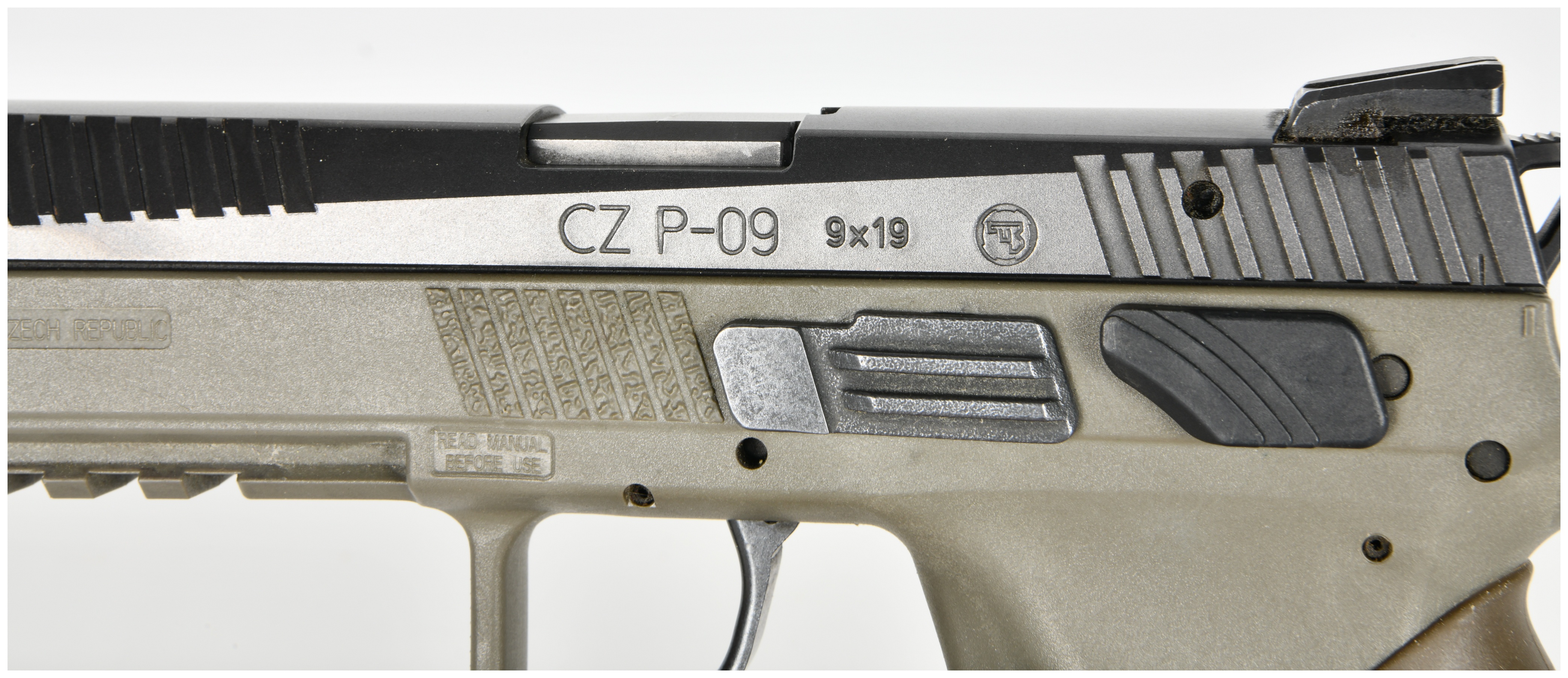 CZ P-09 Semi-Automatic Pistol 9x19mm with 4.54 Inch Barrel