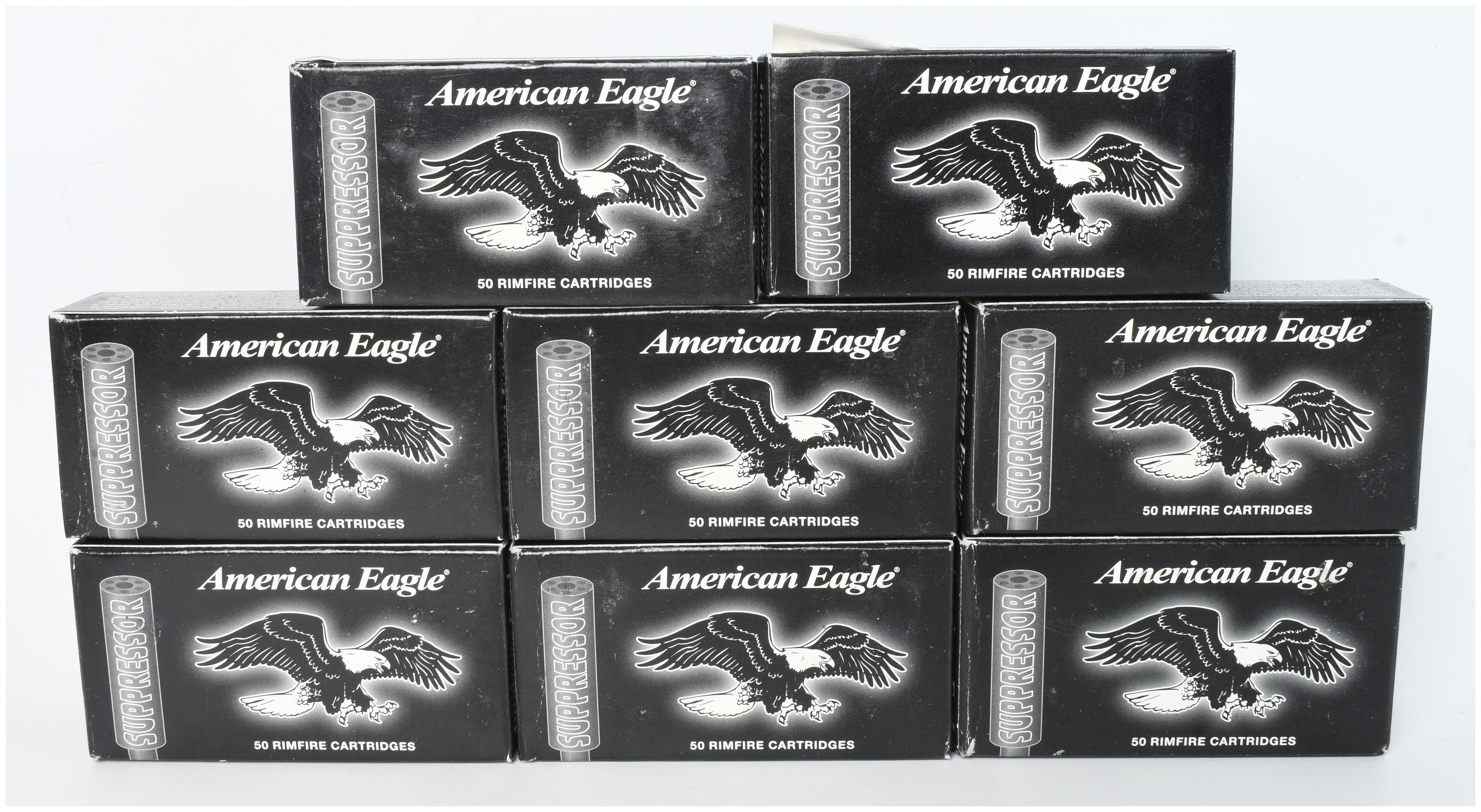 A Lot of 400 Rounds of Federal American Eagle Suppressor .22 Long Rifle Ammunition