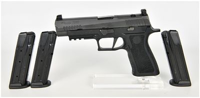 Sig Sauer P320 Semi-Automatic Pistol 9mm with 4.7 Inch Barrel. This is a Sig Sauer P320 