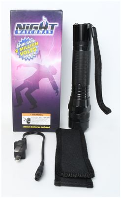 Night Watchman 2 Million Volt Police Stun Gun and LED Flashlight. A Night Watchman brand 