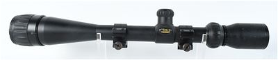 BSA Contender 8-32x40 Variable Power Rifle Scope with Kwik-Site Rings. This BSA Contender rifle 