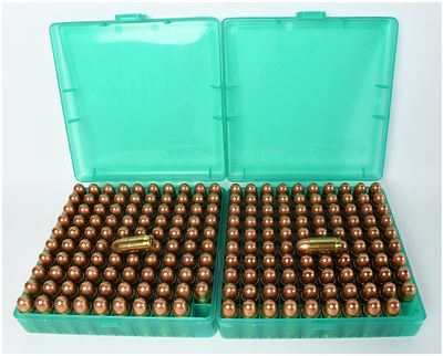 A Lot of 200 Rounds of .45 ACP Centerfire Handgun Ammunition. This lot consists of 200 rounds of 