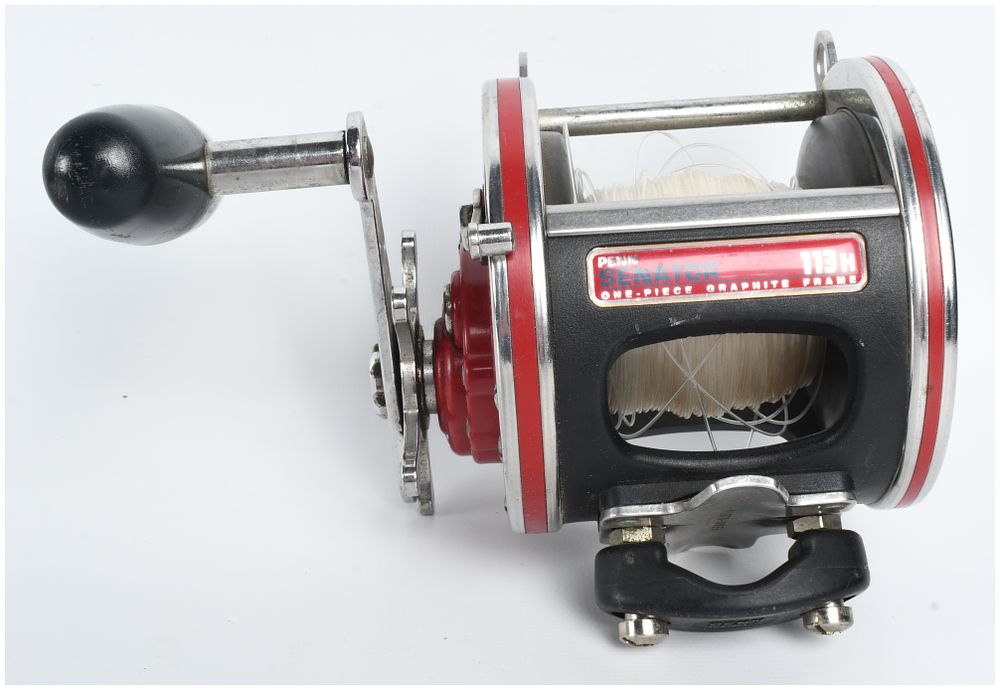 Lot 1076: Penn Special Senator 113H 4/0 High Speed Salt Water Trolling Reel