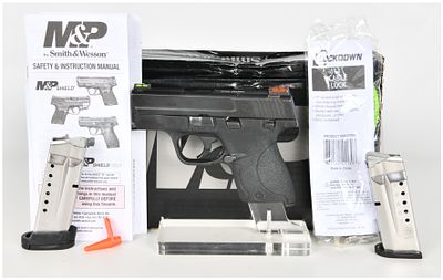 Smith & Wesson M&P9 Shield Semi-Automatic Pistol 9mm with 3.125 Inch Barrel. This Smith & Wesson 