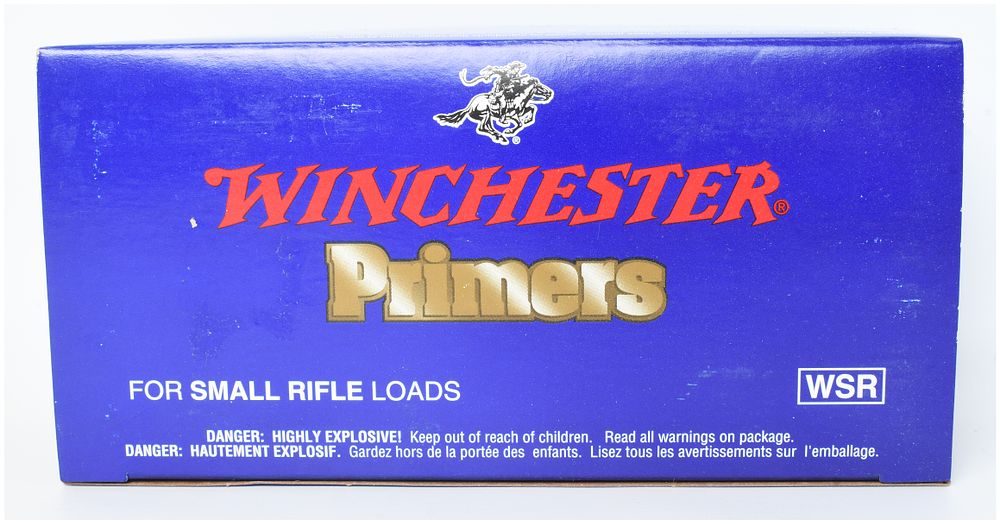 Lot 1139: Winchester No. WSR Small Rifle Primers, Box of 1,000