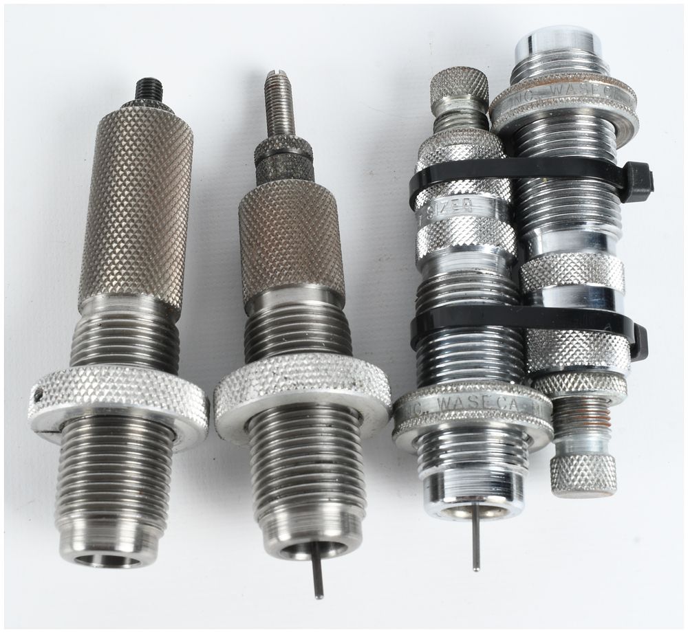 Lot 1175: A Lot of 4 RCBS and Herter's Reloading Dies 8x57mm Mauser