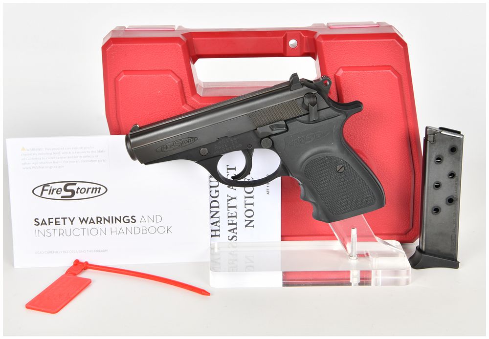 Lot 1215: Bersa Firestorm Semi-Automatic Pistol .380 ACP with 3.5 Inch Barrel