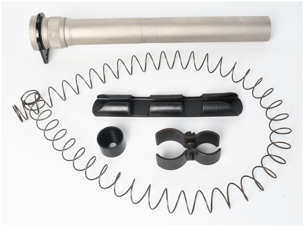 Lot 1232: A Five Piece Extended Magazine Tube Kit for 12 Gauge Shotguns