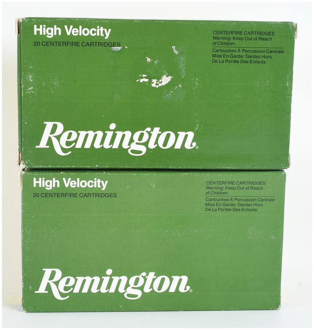 Lot 1246: A Lot of 40 Remington High Velocity 300 Win Mag Centerfire Cartridges