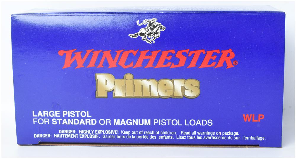Lot 1253: One Box of Winchester Large Pistol Primers, 1,000 Count