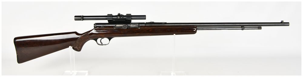 Lot 1260: J.C. Higgins Model 101.16 Semi-Automatic Rifle .22 LR with 24 Inch Barrel