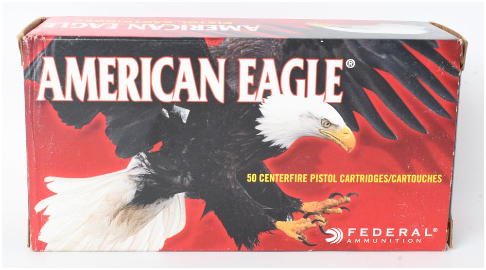 Lot 1270: A Lot of 50 Rounds of Federal American Eagle Ammunition .45 Colt 225 Grain Jacketed Soft Point