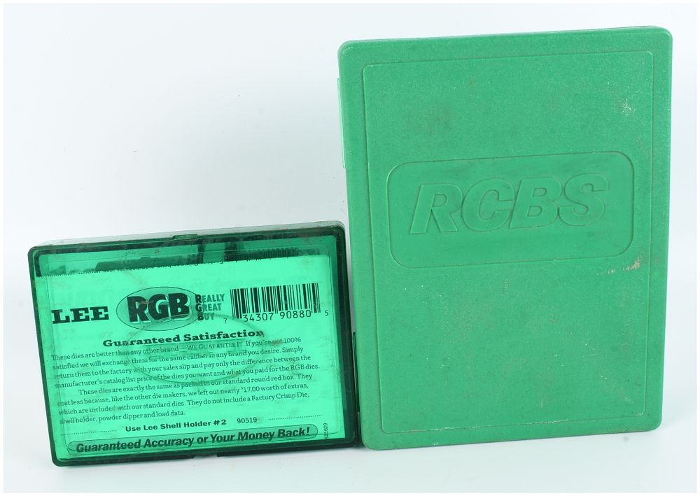 Lot 1307: Two .30-06 Springfield Reloading Die Sets by Lee and RCBS
