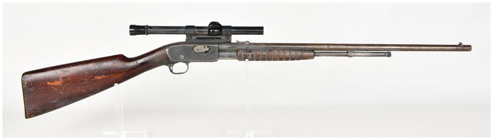 Lot 1326: Remington Model 12 Pump Action Rifle .22 S, L, LR with 24 Inch Barrel
