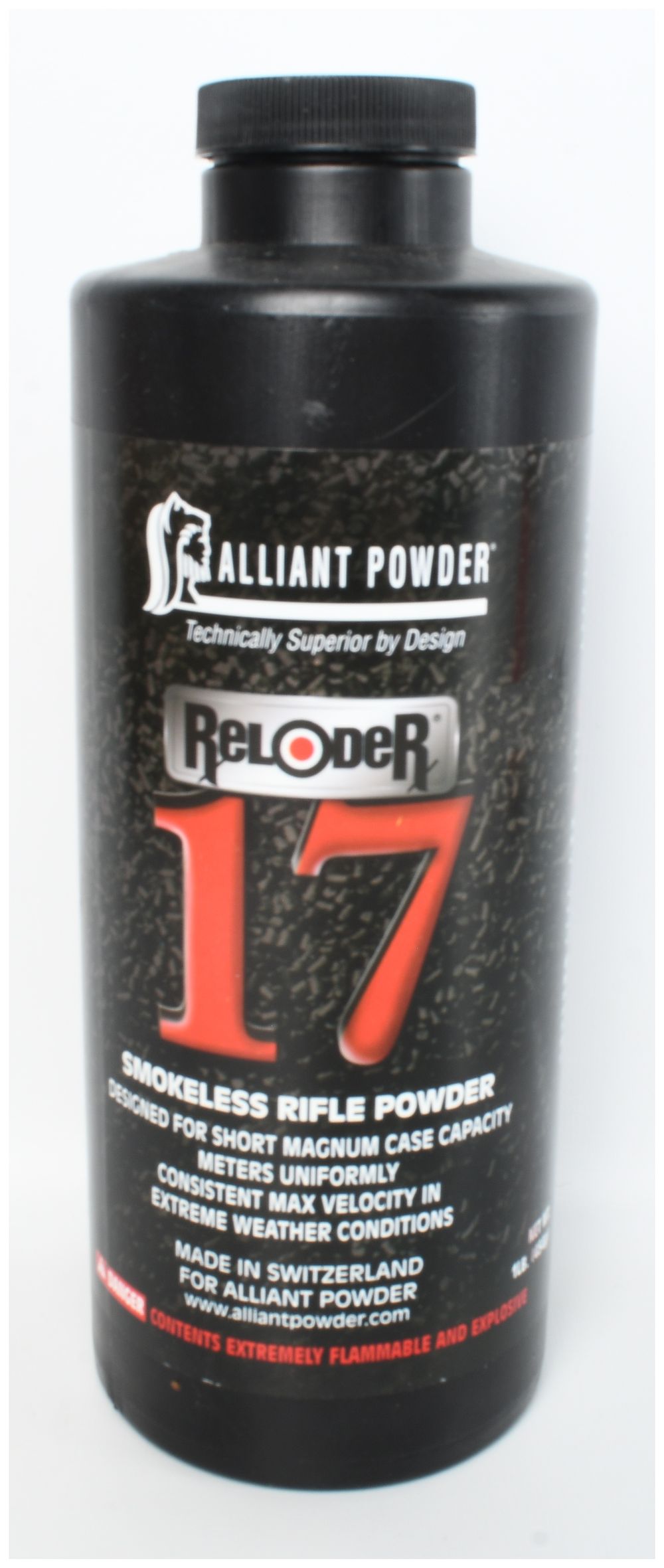 Lot 1373: Alliant Powder Reloder 17 Smokeless Rifle Powder 1 lb
