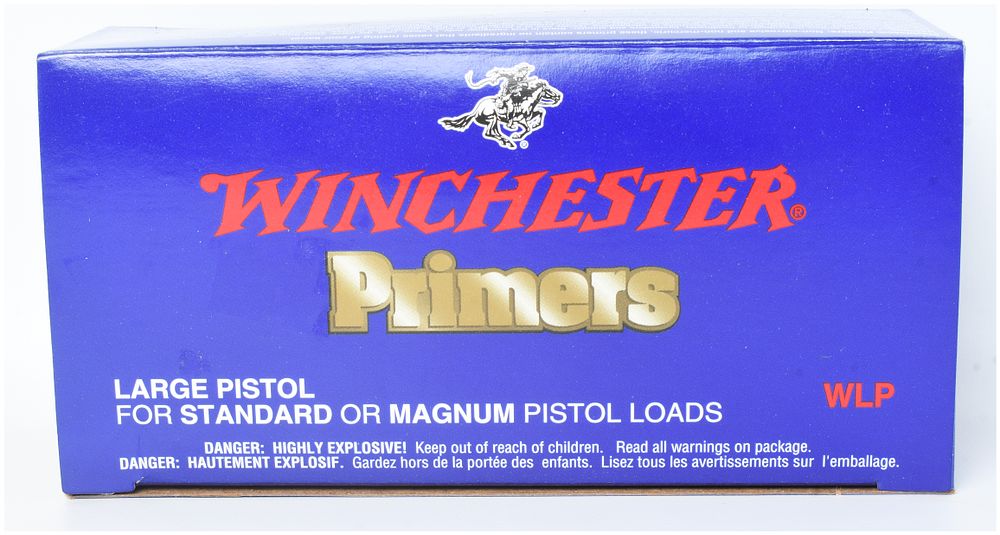 Lot 1403: One Box of 1,000 Winchester Large Pistol Primers No. WLP