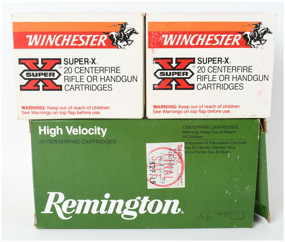 Lot 1492: A Collection of 85 Winchester and Remington .41 Remington Magnum Centerfire Cartridges