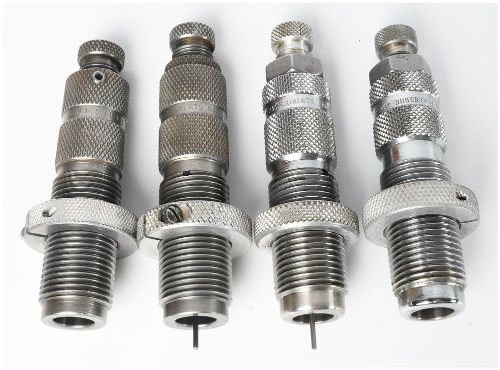 Lot 1499: A Group of Four .257 Roberts Reloading Dies