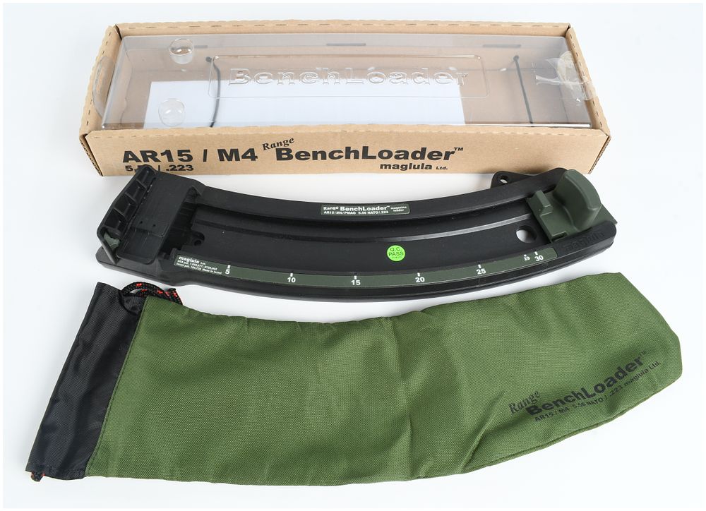 Lot 1502: Maglula Range BenchLoader 30 Round Magazine Loader