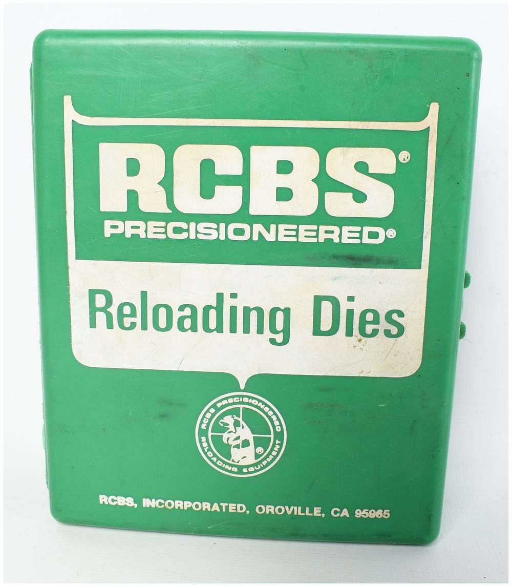 Lot 1517: Two RCBS .30-40 Krag Full Length Reloading Dies in Original Case