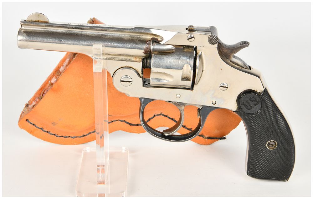 Lot 1521: U.S. Revolver Co. Top-Break Double Action Revolver .32 S&W with 3 Inch Barrel