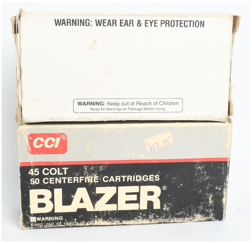 Lot 1558: Remington-Peters .45 Colt Ammunition 100 Rounds
