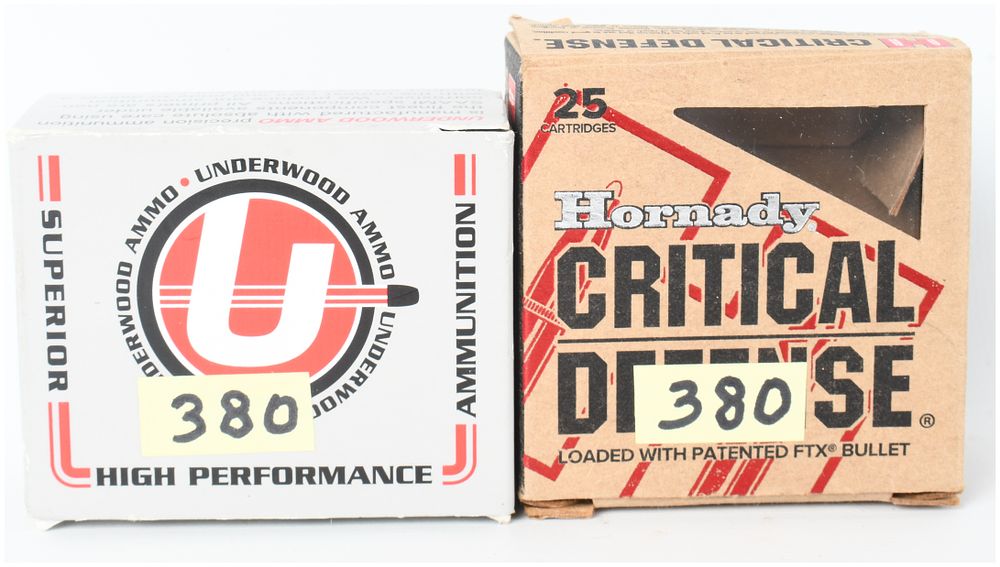 Lot 1564: A Lot of 40 Rounds of Mixed .380 ACP Ammunition