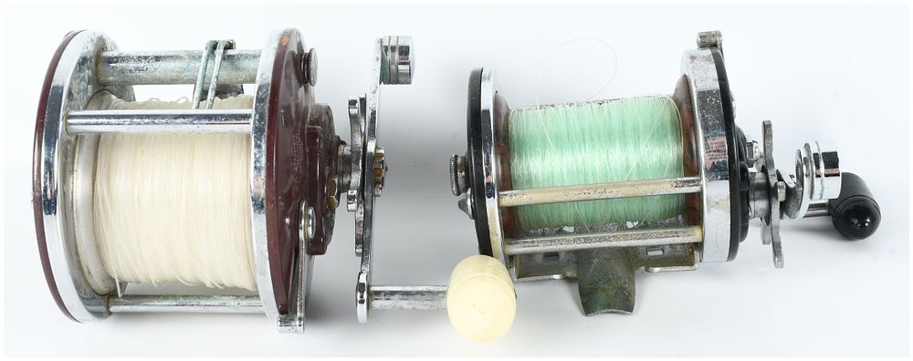 Lot 1574: Two Vintage Penn Peer No. 309 and Surfmaster No. 200 Fishing Reels
