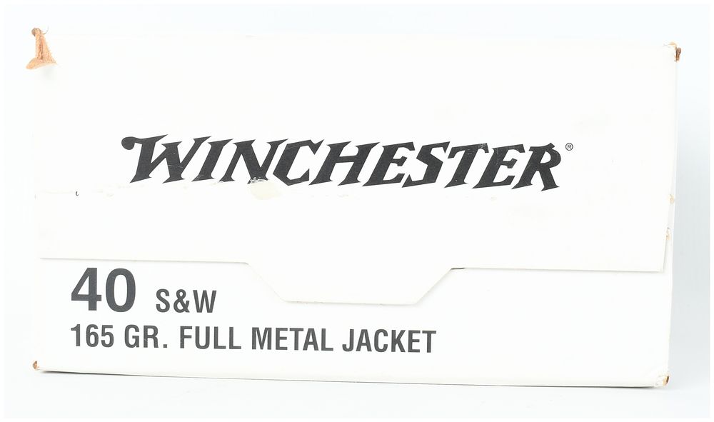 Lot 1579: Winchester USA Ammunition .40 S&W A Lot of 100