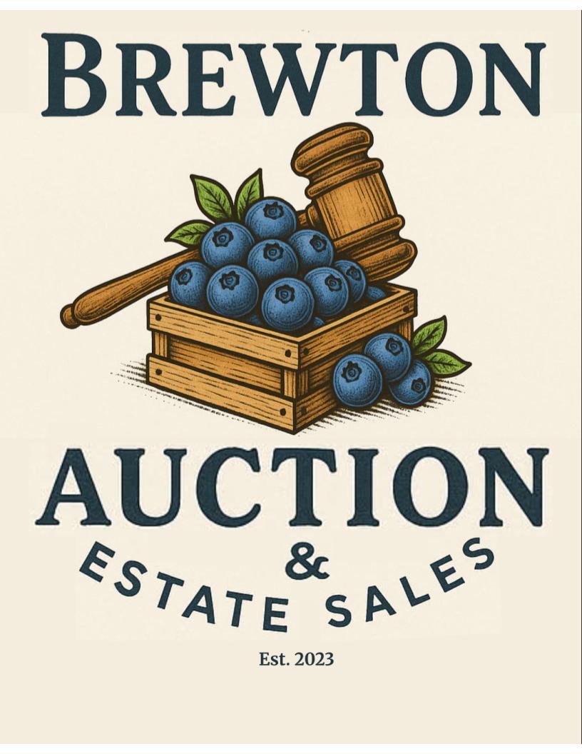 Brewton Auction & Estate Sales | #2 July auction July 9 630 PM close