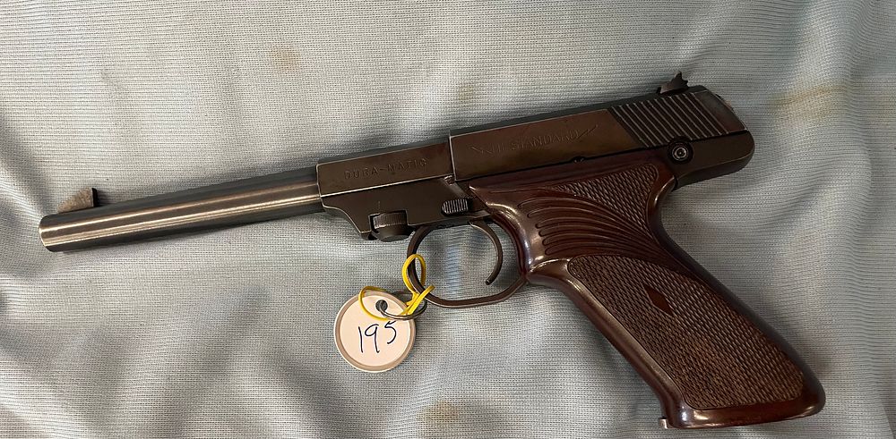 Lot 195: High Standard Dura - Matic M-101 22LR