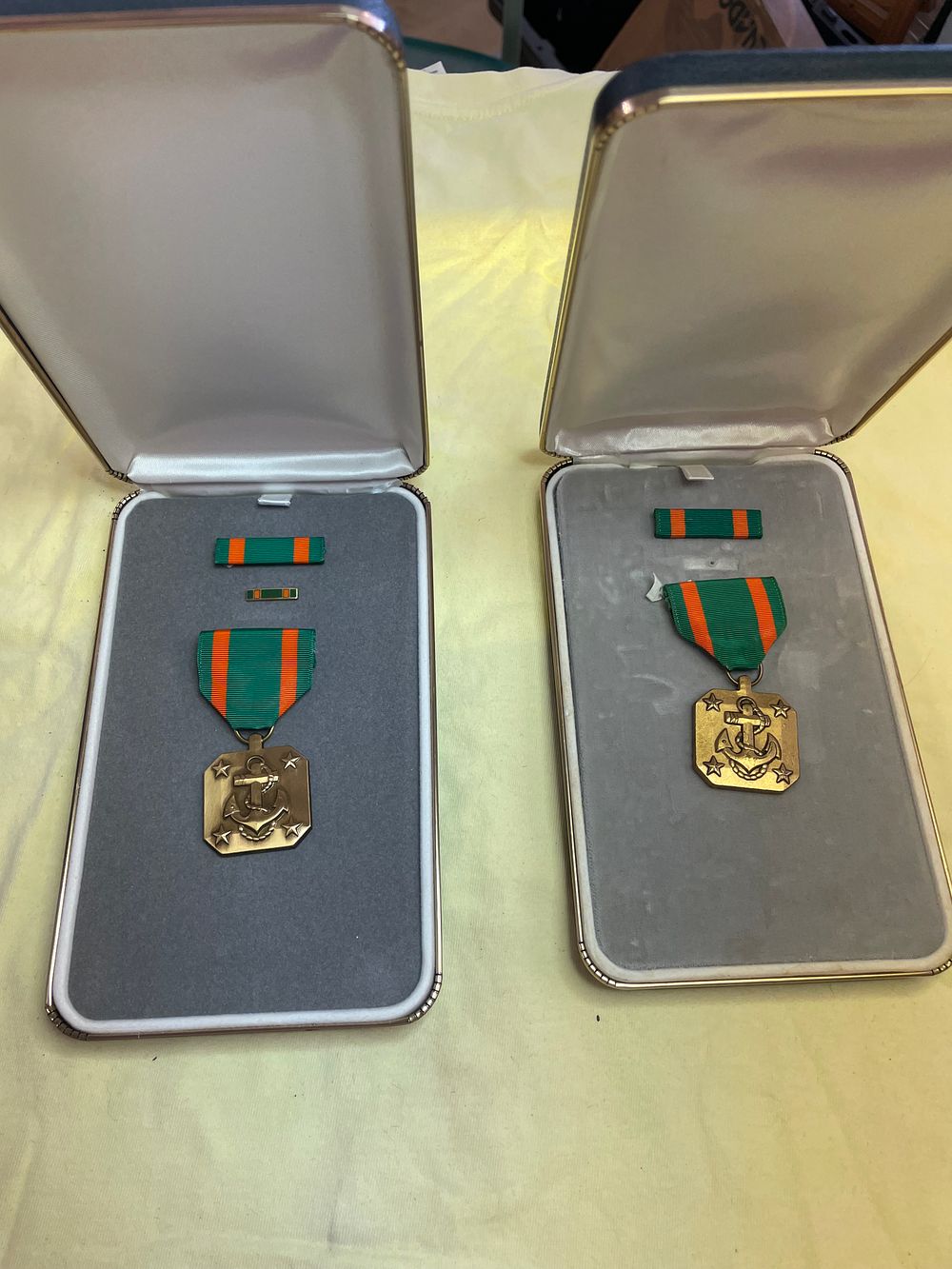 Lot 157: Set of Navy Achievement Medals, Shipping $10