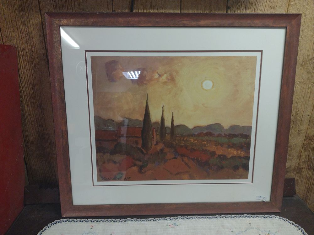 Lot 247: Yasharel Manzy Painting & Art Work No Shipping Local Pickup Only