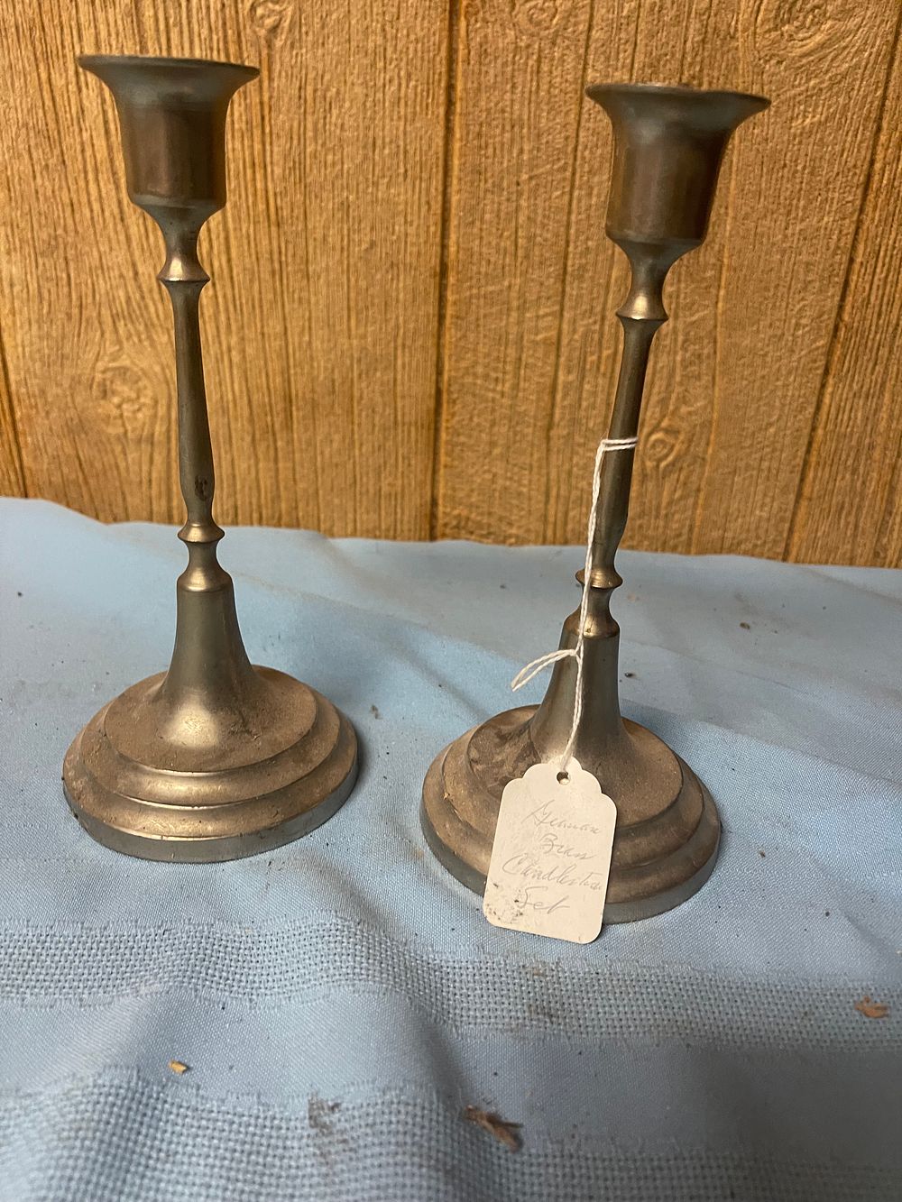 Lot 301: German Brass Candle holder 18 shipping 
