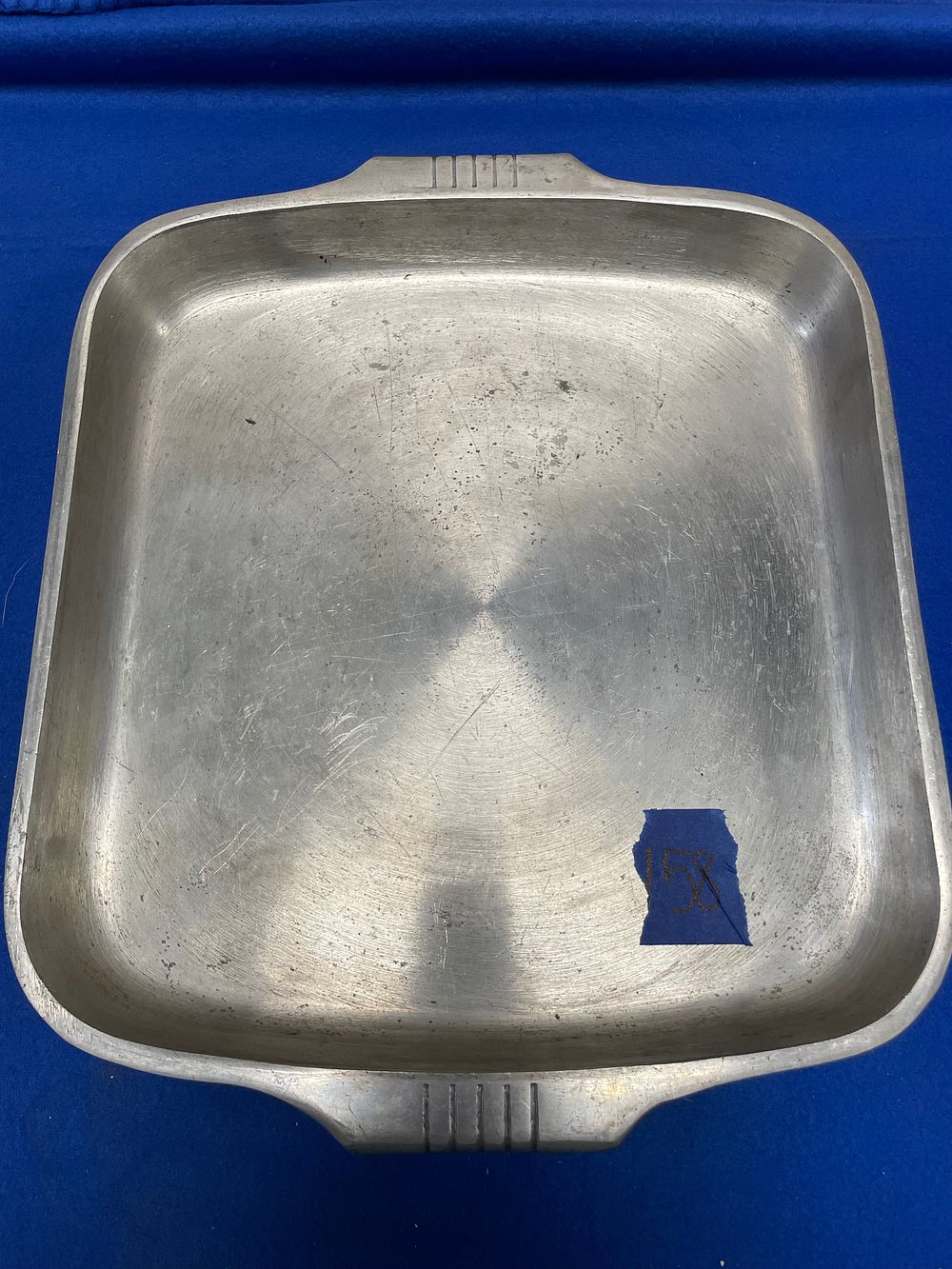 Lot 158: Wagner Ware Magnalite Roast and Bake Pan, Shipping $20