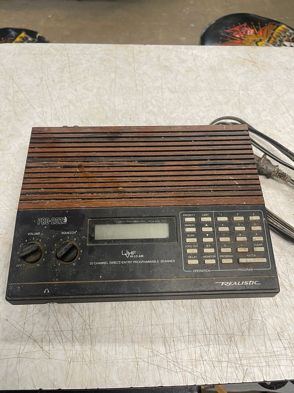 Lot 195: Realistic Pro-2023 Scanner $18 shipping 