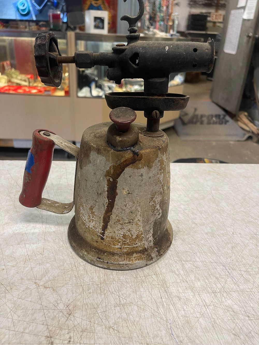 Lot 203: Vintage Blow Torch $22 shipping 