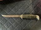Case Knife leather hunter. New in box Case Knife with Sheath, Box and paperwork. Leather Hunter Image - 1