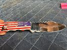 Set of Two Knives Dale Earnhart. Dale Earnhardt Sr Knife Nascar Fan Apparel 
American Flag Knife Image - 3